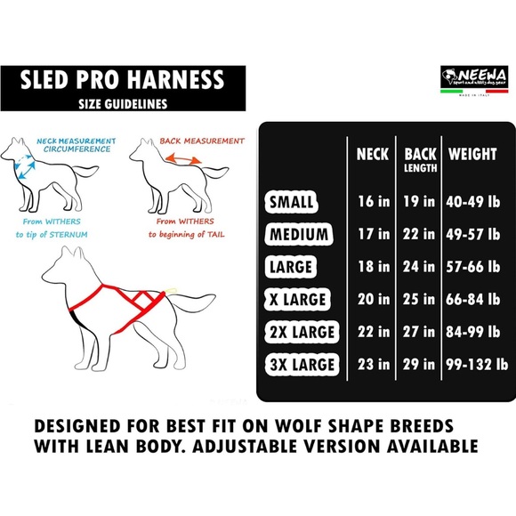 Neewa Sled Dog/Husky Harness for Running/Biking | Pink, Size Small - Picture 8 of 11